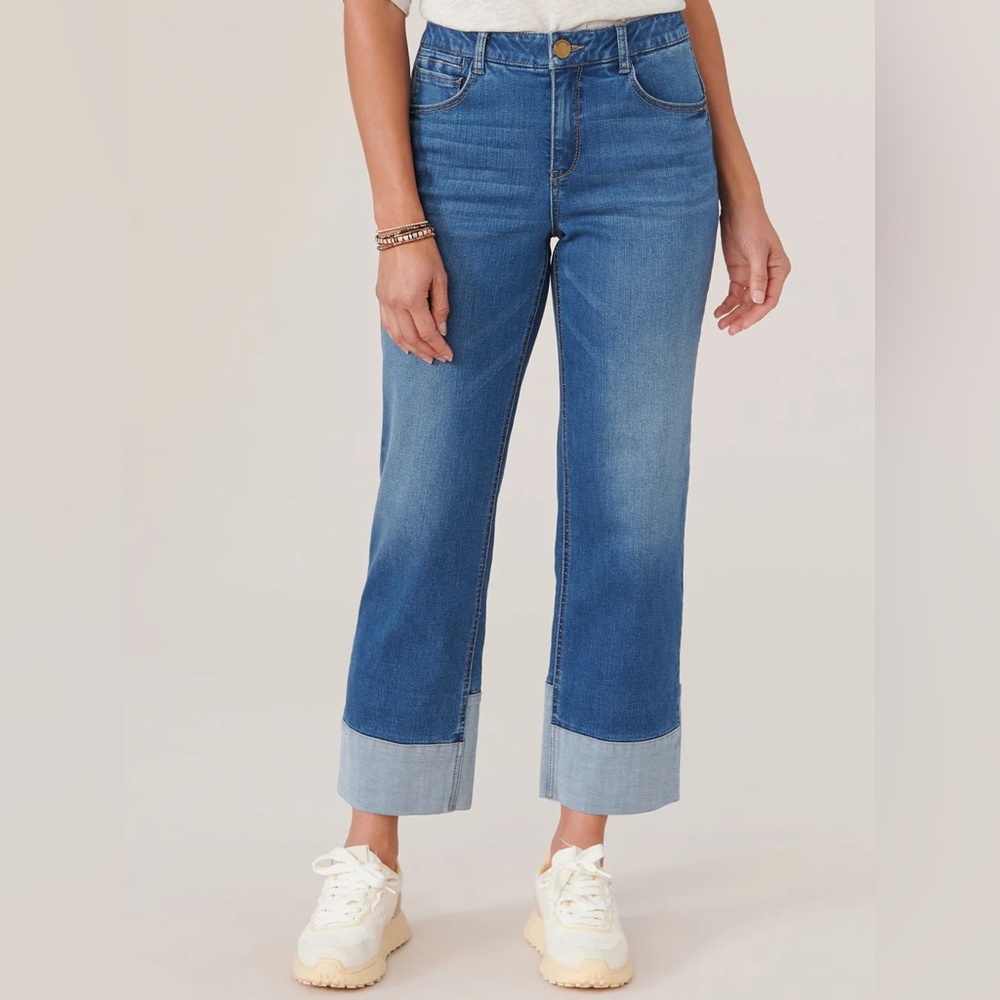 Democracy High Rise Round Up Reverse Cuff Boyfriend